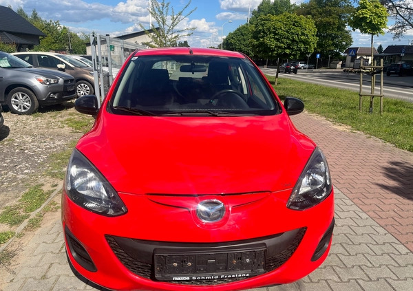 Mazda 2 cena 19900 przebieg: 158000, rok produkcji 2012 z Jarocin małe 277